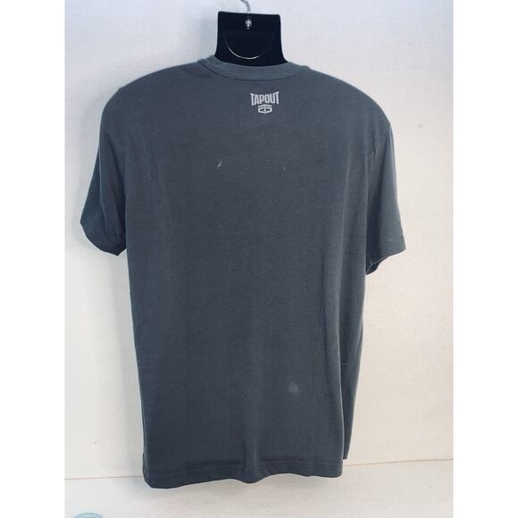Tapout Shirt Mens Large Gray Athletic T O Camo Graphic Short Sleeve Tee - Picture 3 of 6